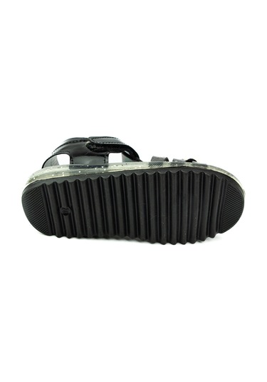 Minican 34 Siyah Kız Bebek Sandalet Pembe