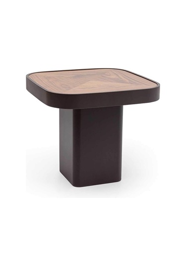 Platinum Yan Sehpa Servis Sehpası Mdf Kahverengi Kahverengi