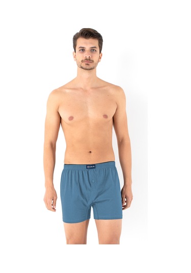 Doremi Erkek Boxer Açık Lacivert