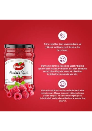 Altunsa Ahududu Reçeli 380 G