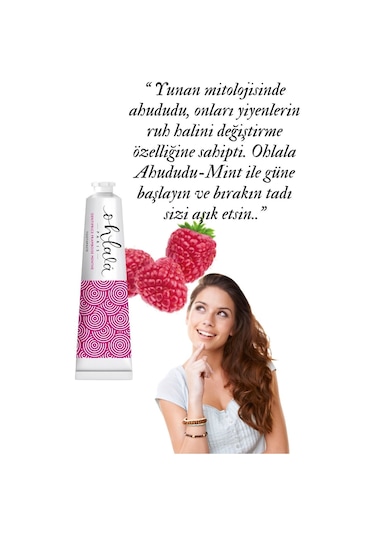 Ohlala Raspberry & Mint Diş Macunu 15 ML
