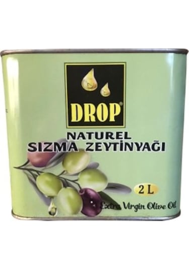 Drop Natürel Sızma Zeytinyağı Teneke 2 L