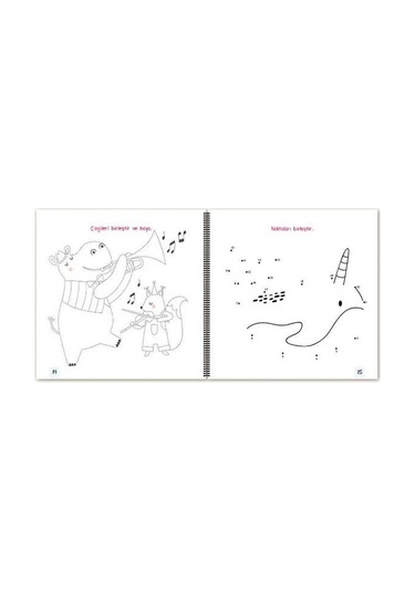 Eolo Beyin Geliştirme Egzersizleri Çiz Boya Birleştir