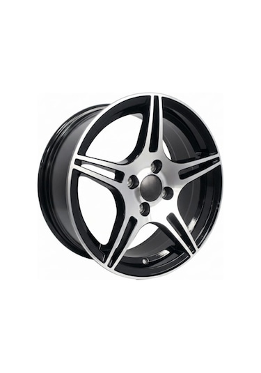 Sonic 1080/2 15 İnç 6.5j 4x100 Et35 67,1 Bd Siyah Diamond Jant Seti 4 Adet