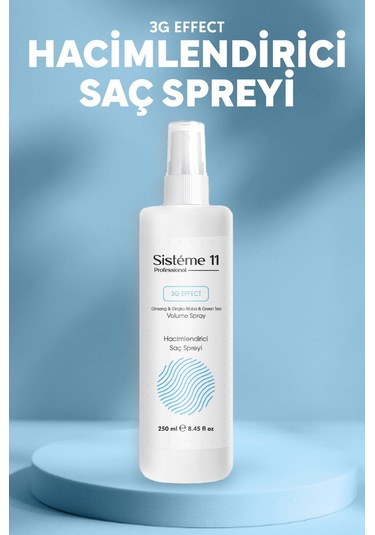 Sistéme 11 Ocean & Volume Hacimlendirici Deniz Tuzu Spreyi 250 Ml