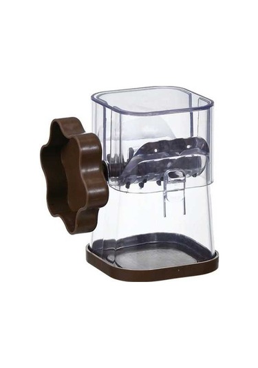 Dancemonkey Manuel Gıda Parçalayıcı Öğütücü, Pratik Tasarım Kahverengi