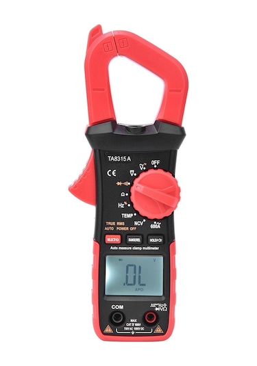 Çok Fonksiyonlu Multimetre Ta8315a Dijital El Ekranı Kelepçe Gerilim Akım Ölçer