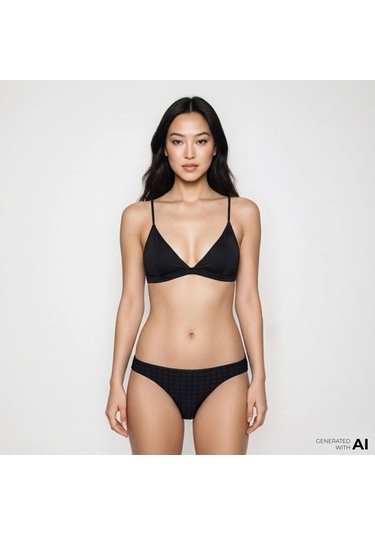Roxy Beach Classics Fixed Tri Kadın Renki Bikini Üstü Erjx305502 Çok Renkli