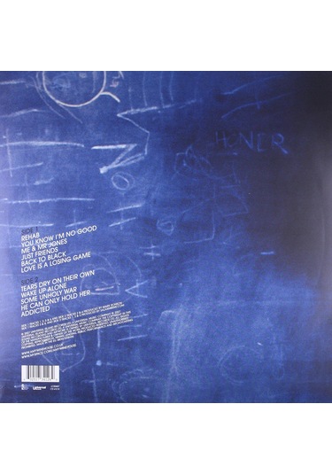 Amy Wınehouse - Back To Black Plak