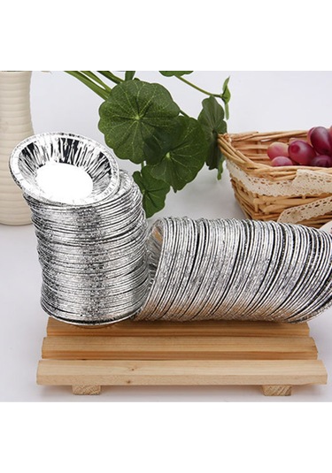 Mufunye 250 Adet Kalın Alüminyum Folyo Tepsi, Yuvarlak Şekil, Profesyonel Pasta Fırınlama, Isı Dayanıklı, Fabrika Direkt Satış Diğer