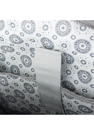 Nas Bag Unisex Zararlı Kimyasal İçermeyen Waterproof Sırt Çantası Açık Gri