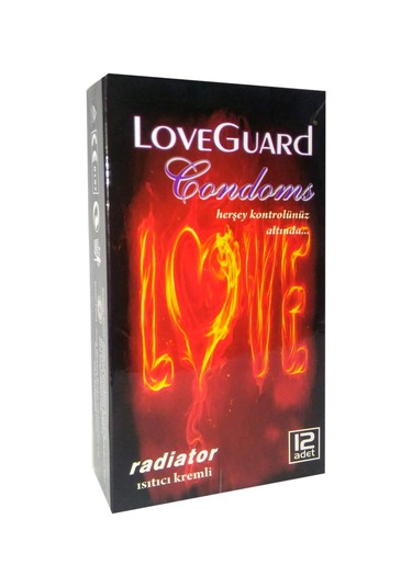 Love Guard Radiatör Isıtıcı Kremli Prezervatif 12'li
