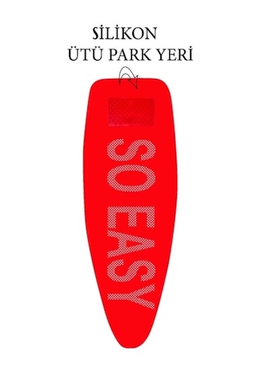 Gercella So Easy Slikon Park&go Ütü Masası Kılıfı Bezi Örtüsü