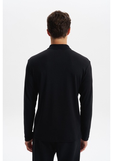 Arma Erkek Slim Fit Fermuarlı Polo Yaka Sweatshirt İnce Modal Pamuk Elastan Karışımlı Örme İnterlok Kumaş K30554989102 Siyah Arma Erkek Slim Fit Fermuarlı Polo Yaka Sweatshirt İnce Modal Pamuk Elastan Karışımlı Örme İnterlok Kumaş K30554989102 Siyah