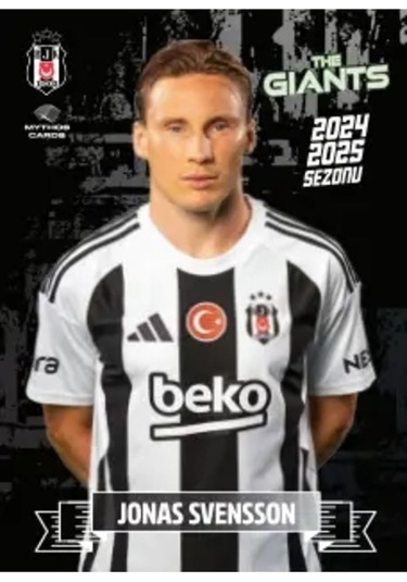 Mythos Cards Beşiktaş The Giants 2024/25 Sezonu Dev Poster ve Çıkartma Seti