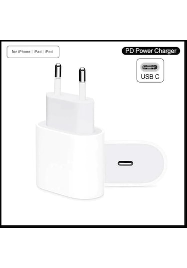 Apple Uyumlu iPhone 20w Usb-c Şarj Cihazı Aleti Adaptör Başlık