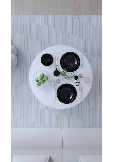 Mega Kozalak Yuvarlak Katlanabilir Şık Yer Sofrası