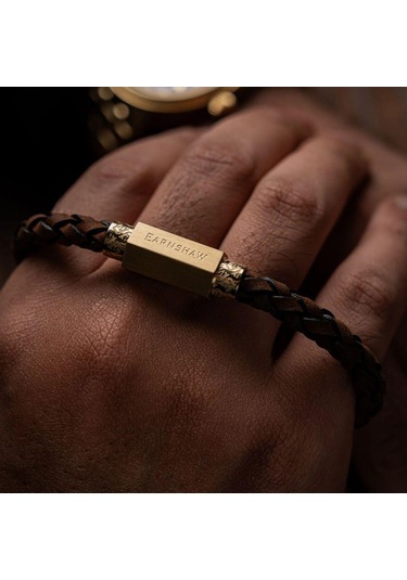 Earnshaw Es-002-b2 Bileklik Kahverengi - Sarı