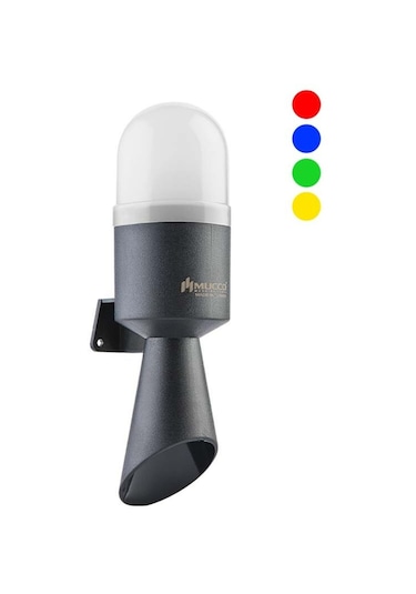Mucco Duvara Montaj Rgb Borulu Korna