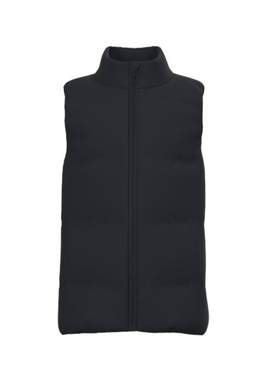 Name It Nmfmellow Long Puffer Unisex Çocuk Yelek Siyah