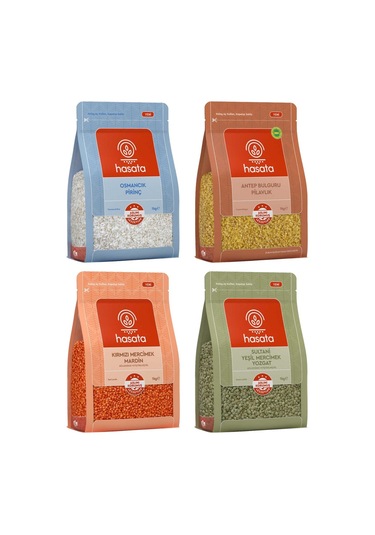 Hasata Bakliyat Avantaj Paketi 4 x 1 KG