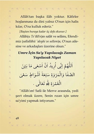 Umre Ve Hac Duaları Arapça - Türkçe / Mahmud Ustaosmanoğlu