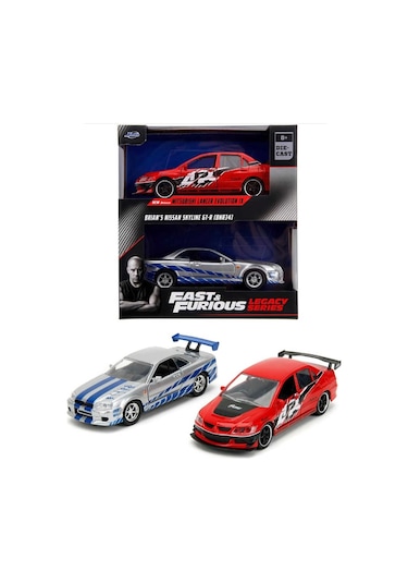 Jada 1/32 F&f Legacy Series Twin Pack W4/2 253202019