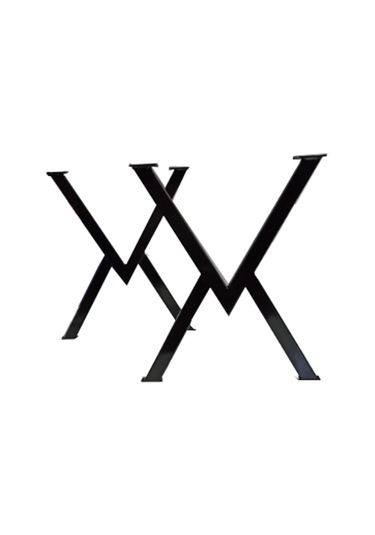 Bin1Fırsatt Metal Masa Ayağı Ahşap Masif Yemek Çalışma Bilgisayar Masası Ayak