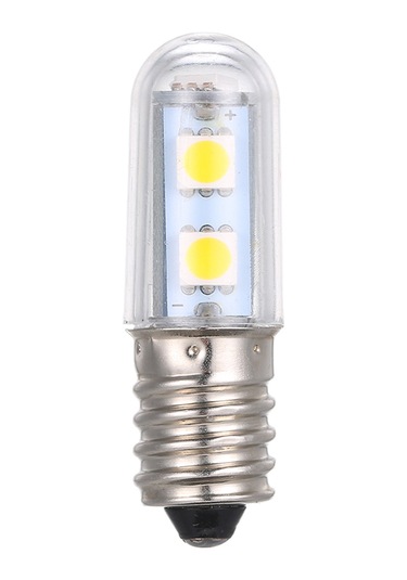 Geeksen Buzdolabı Işık Ampülü E14 Tabanlı 3w 7 Led 220-240v 30000 Saat 200lm Sıcak Beyaz Enerji Tasarruflu Smd5050 Sıcak Beyaz