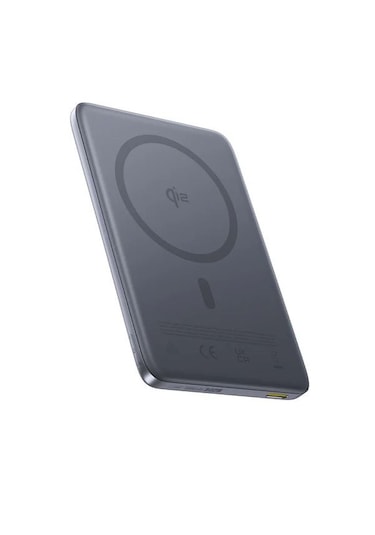 Baseus Picogo Ultra-slim Qi2 10000 Mah Hızlı Şarj Magsafe Powerbank Koyu Gri