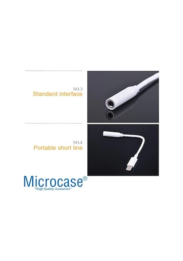 Xiaomi Mi 8 Lite Type-C Kulaklık Dönüştürücü 3.5 Mm Jack Adaptör