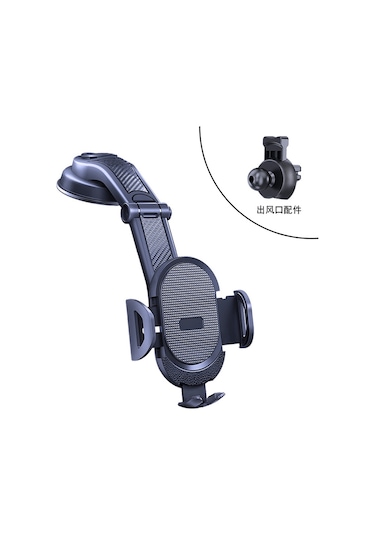 Else Nippon Otomatik Klipsli Araç İçi Telefon Tutucu Cam/Torpido