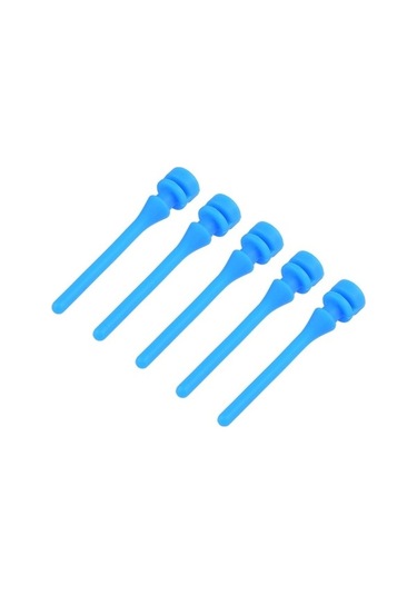 Tongxida 60 Adet 40mm Titreşim Önleyici Yumuşak Sönümleme Çivi Kauçuk Bilgisayar Fanı Vidası