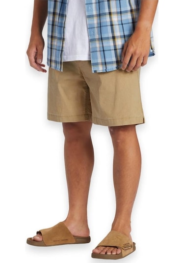 Quiksilver Aqyws03234 Taxer Walk Bej Erkek Şort Bej