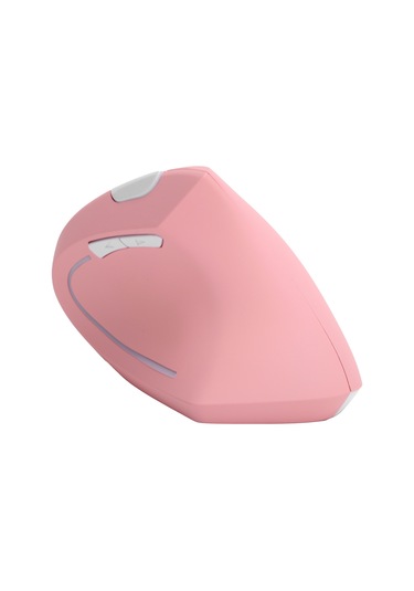 Tenfowee Ergonomik Dikey Kablosuz Fare, 2400 Dpı Ayarlanabilir, Rgb Işıklı, 1000mah Pil, 2.4g Teknoloji, Bilgisayar/notebook İçin Pembe