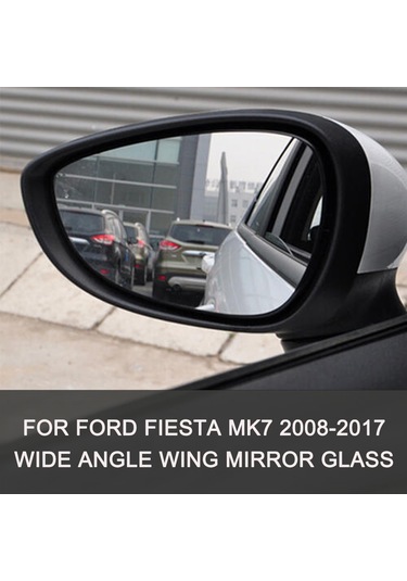 Shineyee Ford Fiesta Mk7 2008-2017 Sağ Yan Cam Geri Görüş Aynası - Isıtmalı, Geniş Açı, Konveks Cam, Abs Plastik, Kolay Kurulum