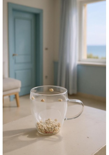 Bambum Olbia - Çift Cidarlı Bardak 350ml Şeffaf