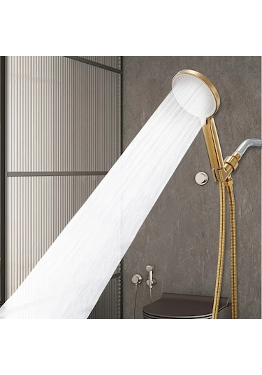 Fastbuy Challenger 3 59 Inç Modül Duş Başlığı Paslanmaz Çelik Seti, Su Basıncını Artırır, Düşük Su İçin Güçlü Akış