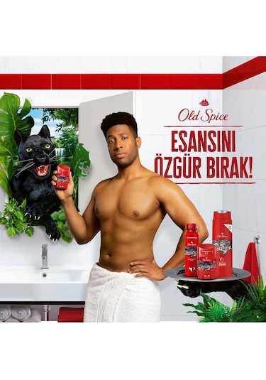 Old Spice Night Panther Erkek İçin Sprey Deodorant 150 ML