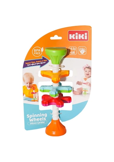 Kiki Dönen Çarklar 8977 Çok Renkli