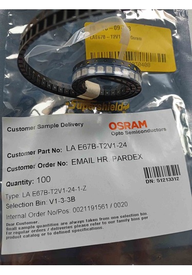 Lae67b-t2v1-24 Osram 25 Adet