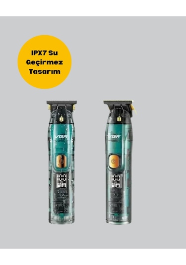 Vgr V-695 Saç Ve Sakal Kesme Makinesi Led Ekranlı 5 Uzunluk Ayarı
