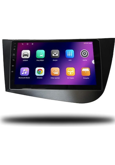 Carplayer Seat Leon 2006-2012 Uyumlu Android Multimedya 6gb Ram 128gb Hafıza