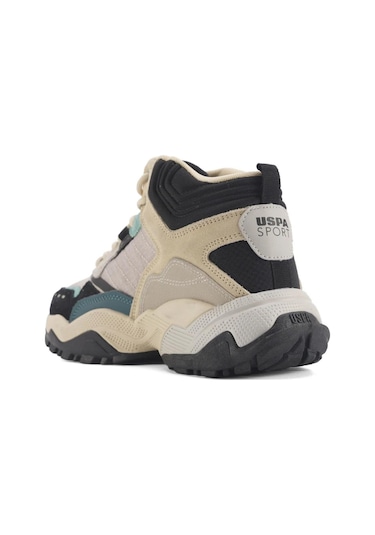 U.s. Polo Assn. Yota Hi 4pr Erkek Bej-siyah Bot Bej