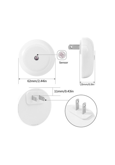 Gece Lambası Akıllı Işık Kontrol Sensörü Başucu Lambası Duvar Lambası Göz Bakımı Enerji Tasarruflu Lambalar Diğer