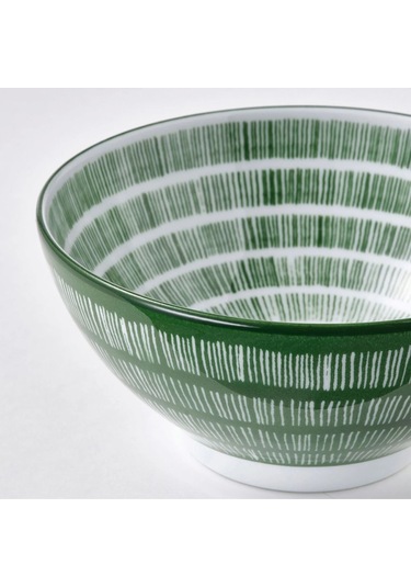 4 Adet Yeşil Desenli Modern Tasarım Çerezlik Porselen Kase 12 Cm yeşil