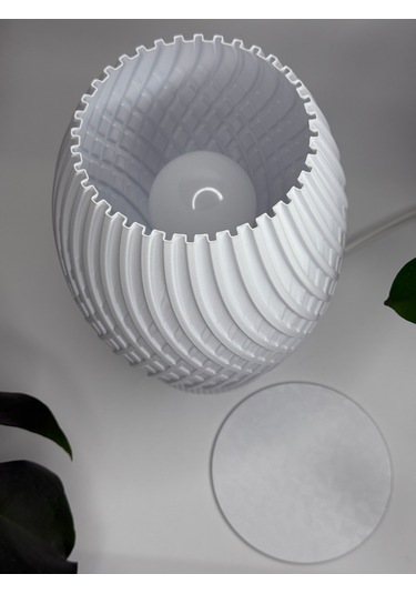 Abajur- Galaksi Serisi Yer Lambası Doğadan İlhamla Aydınlatın