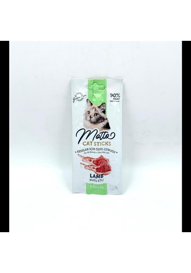 Motto Kedi Ödül Çubuğu 3 X 5gr Kuzu Etli