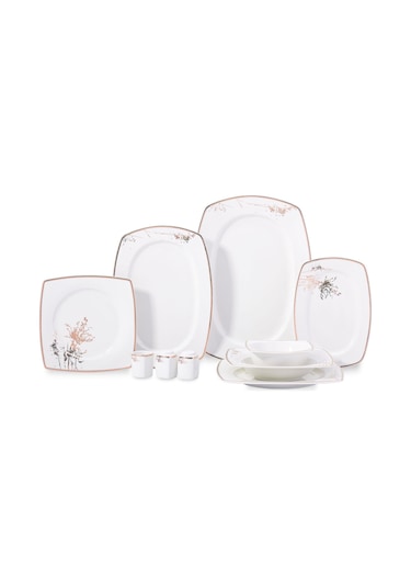 Korkmaz Zena Collection 60 Parça Yemek Takımı A8093