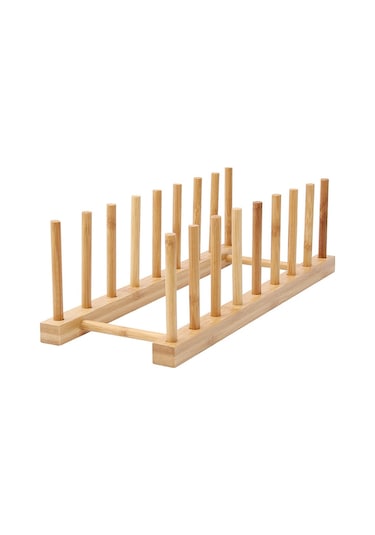 Sones Çok Amaçlı Kase Disk Rafı Mutfak Drenaj Rafı Bambu Sofra Takımı Depolama Rafı, Katman: 8 Izgara Diğer